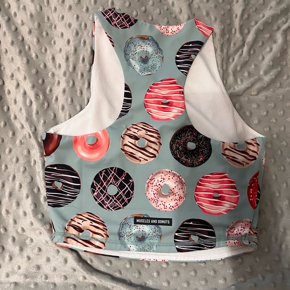 Muscles and Donuts Top - Picture 2 of 3